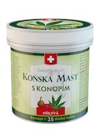 Konská masť s konopou hrejivá - 250 ml